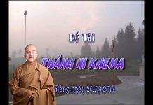 Thánh Ni Khema – Thích Pháp Hòa thanh ni khema thich phap hoa
