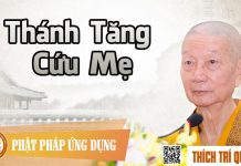 Thánh Tăng Cứu Mẹ – Thích Trí Quảng thanh tang cuu me thich tri quan