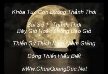 Thảnh Thơi Bây Giờ Hoặc Không Bao Giờ – Thích Minh Niệm thanh thoi bay gio hoac khong ba