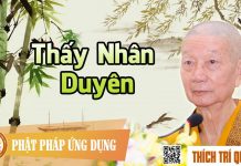 Thấy Nhân Duyên – Thích Trí Quảng thay nhan duyen thich tri quang