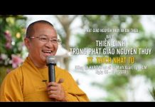 Thiền Định Trong Phật Giáo Nguyên Thủy – Thích Nhật Từ thien dinh trong phat giao nguye
