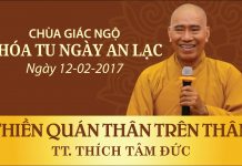 Thiền Quán Thân Trên Thân – Thích Tâm Đức thien quan than tren than thich