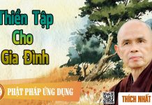 Thiền Tập Cho Gia Đình – Thích Nhất Hạnh thien tap cho gia dinh thich nha