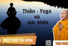Thiền, Yoga Và Sức Khỏe – Thích Phước Tiến thien yoga va suc khoe thich phu