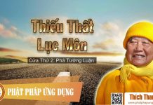 Thiếu Thất Lục Môn Cửa 2 – Phá Tướng Luận – Thiền Sư Thích Thanh Từ thieu that luc mon cua 2 pha tuo