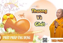 Thương Và Ghét – Thích Phước Tiến thuong va ghet thich phuoc tien