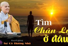 Tìm Chân Lý Ở Đâu – Thích Nữ Hương Nhũ tim chan ly o dau thich nu huong