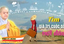 Tìm Giá Trị Cuộc Sống Nơi Đâu – Thích Nữ Hương Nhũ tim gia tri cuoc song noi dau th