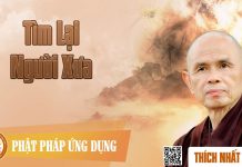 Tìm Lại Người Xưa – Thích Nhất Hạnh tim lai nguoi xua thich nhat han