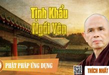 Tịnh Khẩu Ngồi Yên – Thích Nhất Hạnh tinh khau ngoi yen thich nhat ha