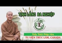 Tịnh Lắng Ba Nghiệp – Thích Pháp Hòa tinh lang ba nghiep thich phap h