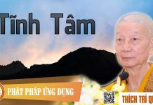 Tĩnh Tâm – Thích Trí Quảng tinh tam thich tri quang