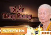 Tổ Ấn Trùng Quang – Thích Trí Quảng to an trung quang thich tri quan