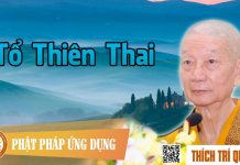 Tổ Thiên Thai – Thích Trí Quảng to thien thai thich tri quang
