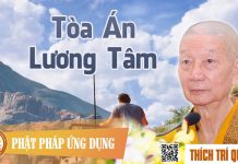 Tòa Án Lương Tâm – Thích Trí Quảng toa an luong tam thich tri quang