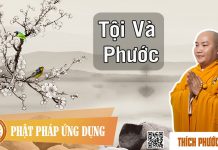 Tội Và Phước – Thích Phước Tiến toi va phuoc thich phuoc tien