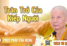 Trăn Trở Của Kiếp Người – Thích Trí Quảng tran tro cua kiep nguoi thich tr