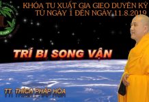 Trí Bi Song Vận – Thích Pháp Hòa tri bi song van thich phap hoa