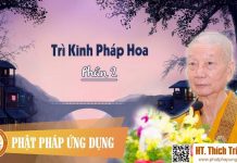Trì Kinh Pháp Hoa Phần 2 – Thích Trí Quảng tri kinh phap hoa phan 2 thich t