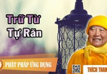 Trữ Từ Tự Răn – Thích Thanh Từ tru tu tu ran thich thanh tu