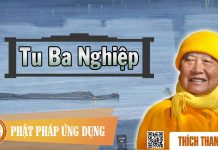 Tu Ba Nghiệp – Thích Thanh Từ tu ba nghiep thich thanh tu