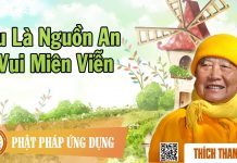 Tu Là Nguồn An Vui Miên Viễn – Thích Thanh Từ tu la nguon an vui mien vien thi