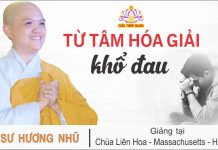 Từ tâm hóa giải khổ đau – Thích Nữ Hương Nhũ tu tam hoa giai kho dau thich nu