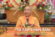 Tu tập thân tâm – Thích Viên Giác tu tap than tam thich vien giac