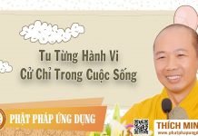 Tu Từng Hành Vi Cử Chỉ Trong Cuộc Sống (KT80) – Thích Minh Từ tu tung hanh vi cu chi trong cuo