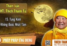 Tụng Kinh Không Được Nhất Tâm – Tham vấn HT Thích Thanh Từ 15 tung kinh khong duoc nhat tam th