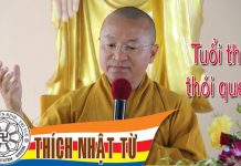 Tuổi thọ thói quen – Thích Nhật Từ – 05/2004 tuoi tho thoi quen thich nhat tu