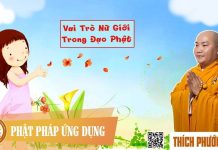 Vai Trò Nữ Giới Trong Đạo Phật – Thích Phước Tiến vai tro nu gioi trong dao phat t