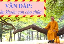 Vấn đáp: Bán khoán con cho chùa – Thích Nhật Từ van dap ban khoan con cho chua t
