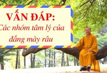 Vấn đáp: Các nhóm tâm lý của đấng mày râu – Thích Nhật Từ van dap cac nhom tam ly cua dang