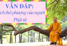 Vấn đáp: Cách thờ phượng của người Phật tử – Thích Nhật Từ van dap cach tho phuong cua nguo