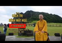 Vấn đáp: Cách trị bệnh mất ngủ – Thích Nhật Từ van dap cach tri benh mat ngu th