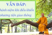 Vấn đáp: Chánh niệm khi điều khiển phương tiện giao thông – Thích Nhật Từ van dap chanh niem khi dieu khie