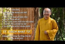 Vấn Đáp: Chánh Niệm Trong Hơi Thở – Thiền Từ Bi – Thích Nhật Từ van dap chanh niem trong hoi tho 1