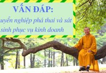 Vấn đáp: Chuyển nghiệp phá thai, sát sinh phục vụ kinh doanh – Thích Nhật Từ van dap chuyen nghiep pha thai s