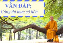 Vấn đáp: Cúng thí thực cô hồn – Thích Nhật Từ van dap cung thi thuc co hon thi 1