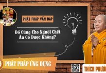 Vấn Đáp: Đồ Cúng Cho Người Chết Có Ăn Được Không? – Thích Phước Tiến van dap do cung cho nguoi chet c