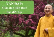 Vấn đáp: Giáo dục đạo đức – Thích Nhật Từ van dap giao duc dao duc thich n