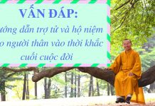 Vấn đáp: Hướng dẫn trợ tử,hộ niệm cho người thân vào thời khắc cuối cuộc đời – Thích Nhật Từ van dap huong dan tro tuho niem