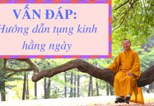 Vấn đáp: Hướng dẫn tụng kinh hằng ngày – Thích Nhật Từ van dap huong dan tung kinh hang
