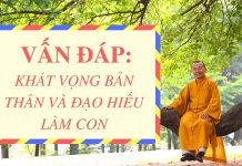 Vấn đáp: Khát vọng bản thân và đạo hiếu làm con – Thích Nhật Từ van dap khat vong ban than va da