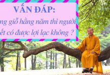 Vấn đáp: Lễ tống táng, cũng dỗ hàng năm, cảnh giới tái sinh – Thích Nhật Từ van dap le tong tang cung do han