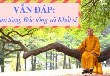 Vấn đáp: Nam tông, Bắc tông và Khất sĩ – Thích Nhật Từ van dap nam tong bac tong va kha