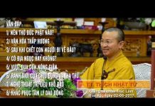 Vấn Đáp: Nên Thờ Đức Phật Nào? Văn Hóa Thắp Hương – Thích Nhật Từ van dap nen tho duc phat nao van