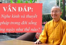 Vấn đáp: Nghe kinh và thuyết pháp trong đời sống hằng ngày như thế nào – Thích Nhật Từ van dap nghe kinh va thuyet phap