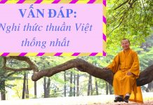 Vấn đáp: Nghi thức thuần Việt thống nhất – Thích Nhật Từ van dap nghi thuc thuan viet tho